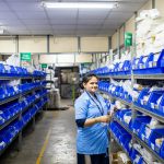 Sistem manajemen gudang AnvayaTech memudahkan kontrol inventaris, pelacakan stok, dan otomatisasi operasional.