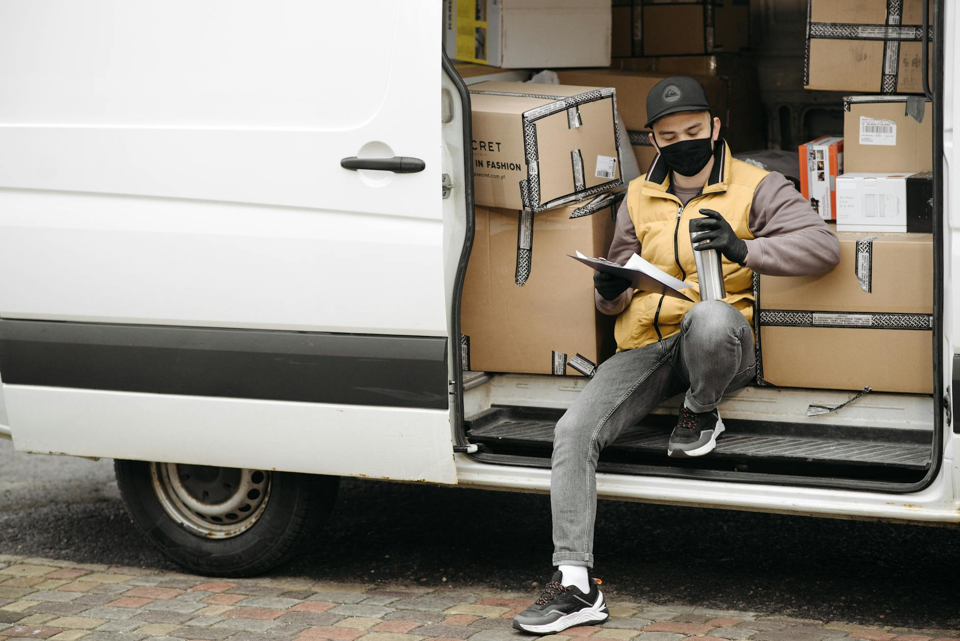 Tampilan aplikasi dispatch gudang ANVAYA TECH memudahkan manajemen logistik